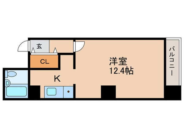 珠光ビル三条の物件間取画像